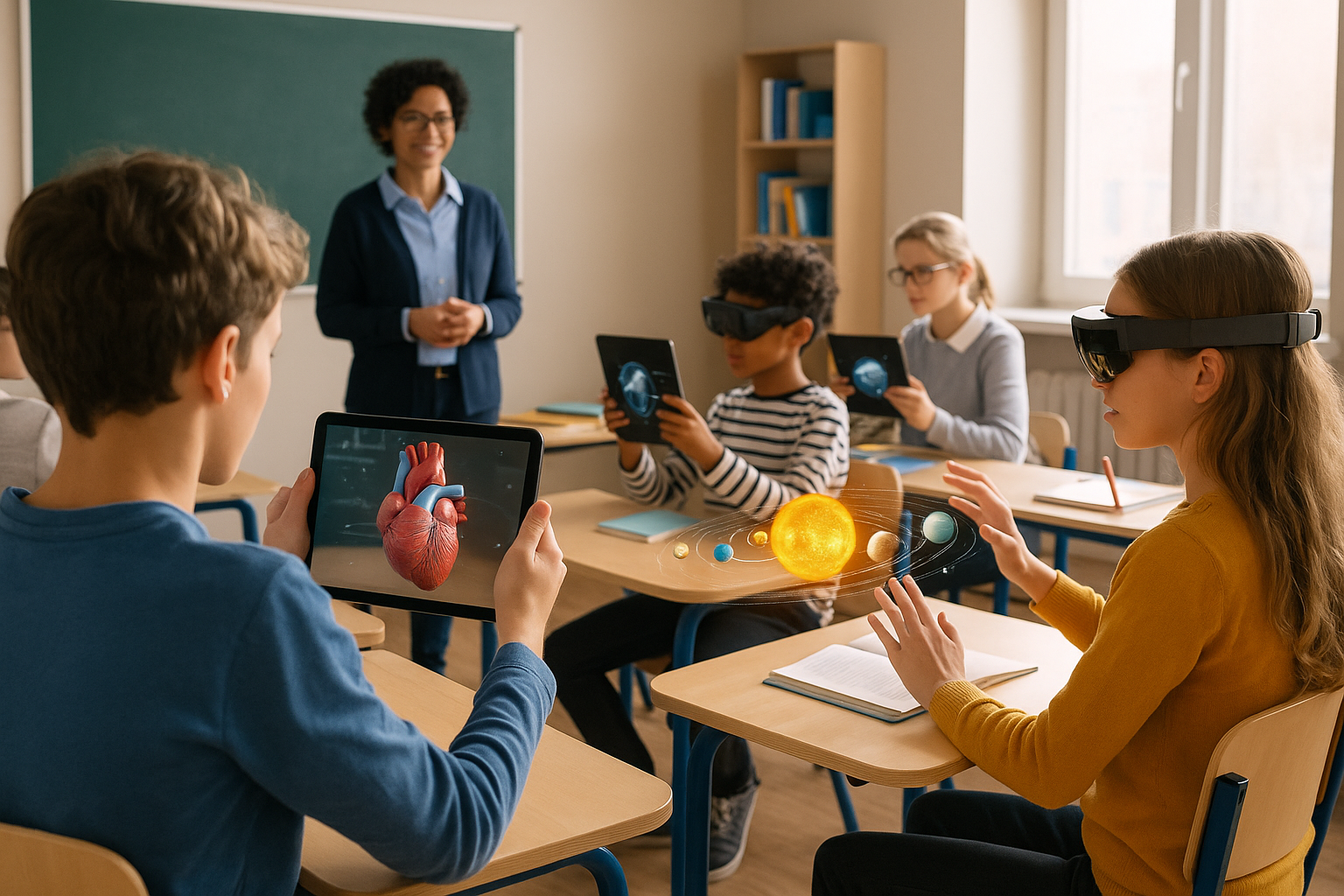 AR in Education: Immersive Learning Tools Transform Classrooms