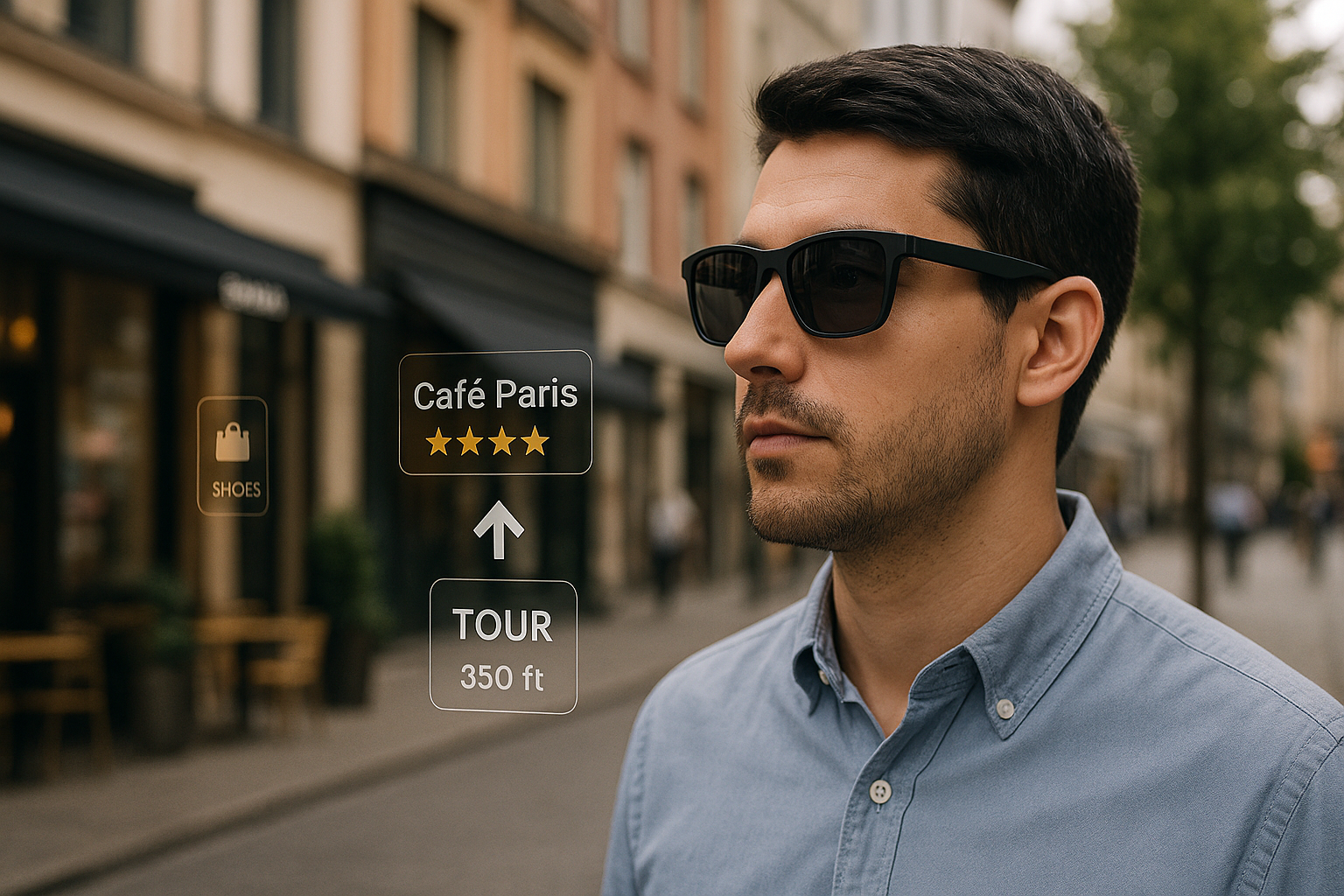 AR Glasses and AI Object Recognition in Everyday Life