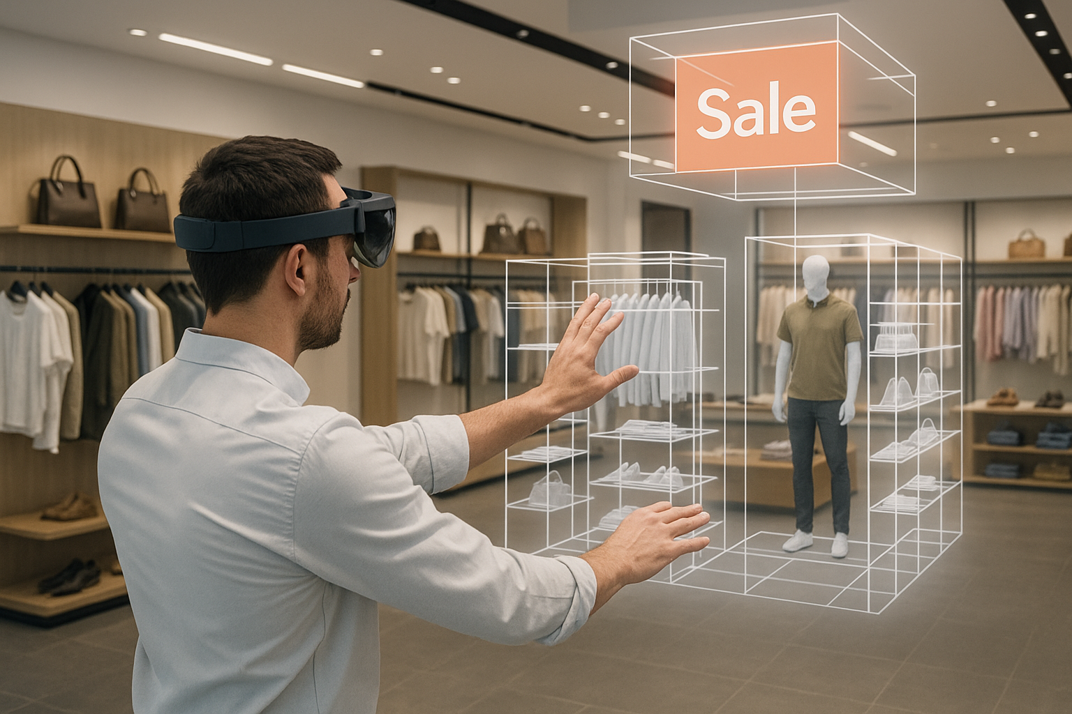 AR in Retail Store Design for Immersive Shopping