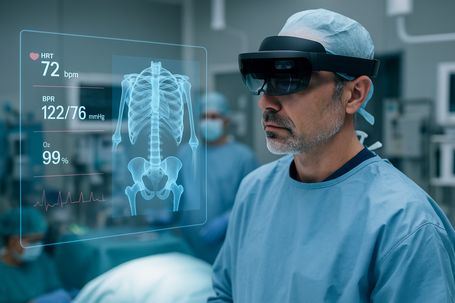 AR in Healthcare: Revolutionizing Surgery & Remote Monitoring