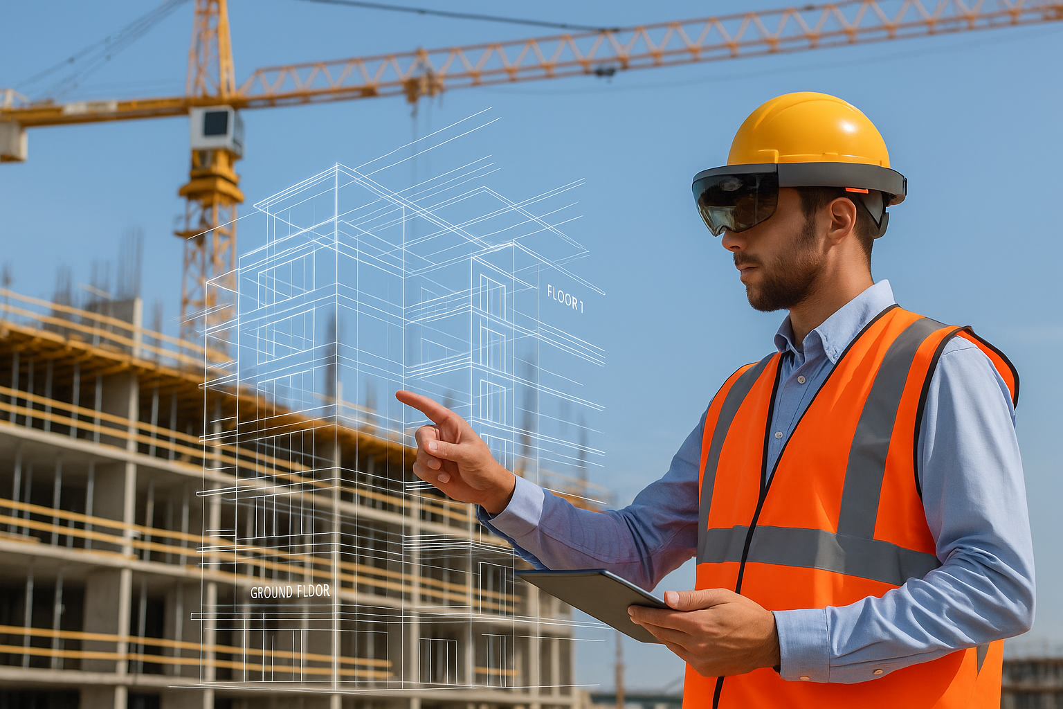 AR in Construction and Infrastructure: Building Smarter, Safer, and Faster