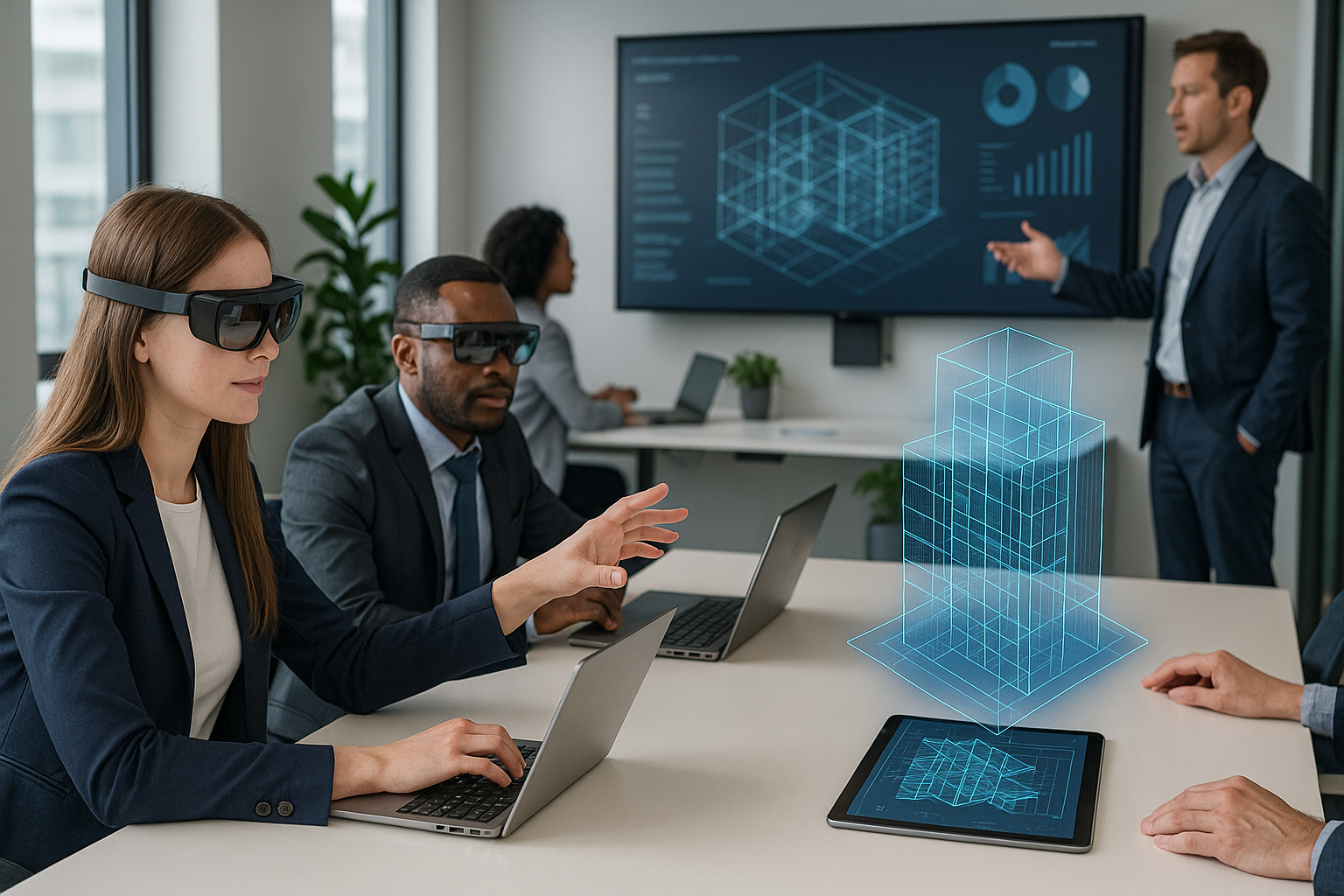 AR in the Workplace: Redefining Collaboration and Productivity